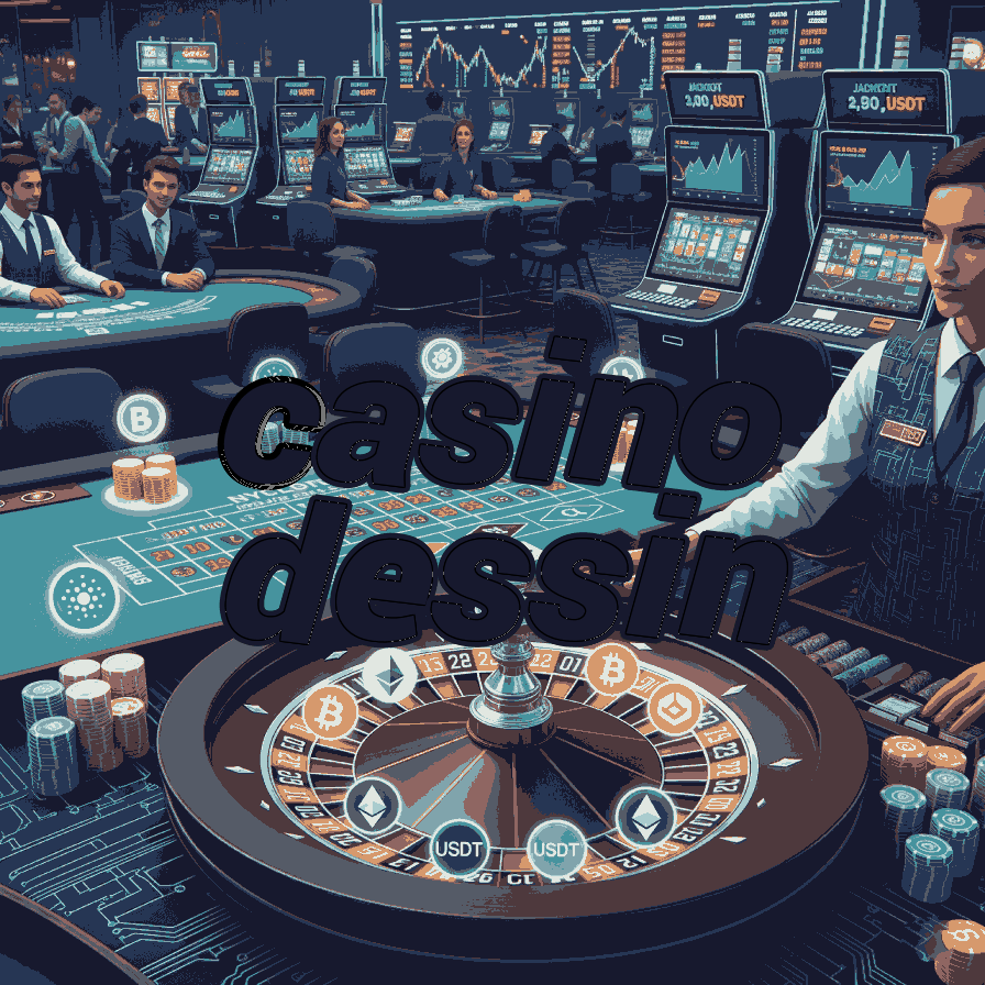 Casino Dessin - Casino-Themed Art Gallery